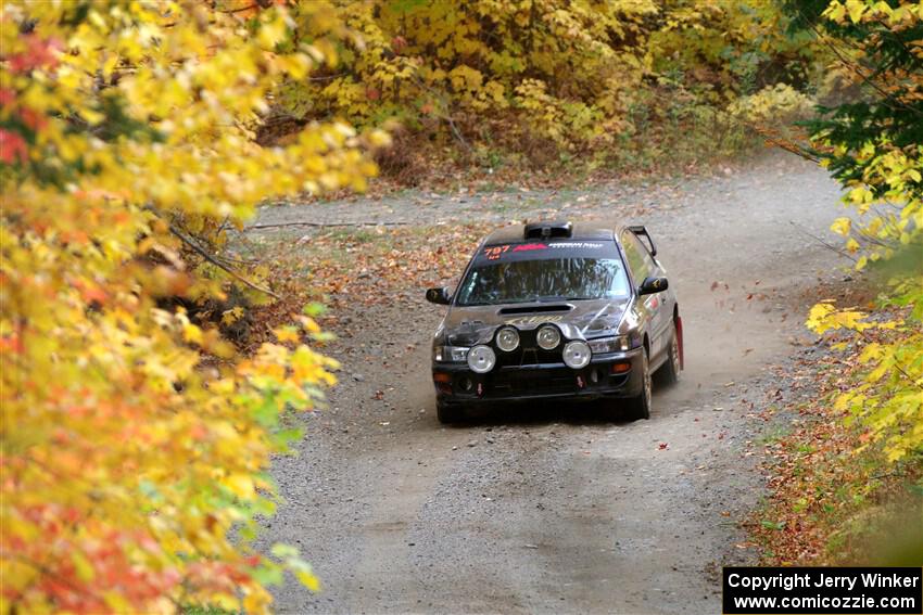 Ryan Pryzbylkowski / Stefan Trajkov Subaru Impreza on SS15, Double Trouble.