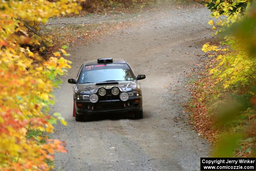 Ryan Pryzbylkowski / Stefan Trajkov Subaru Impreza on SS15, Double Trouble.