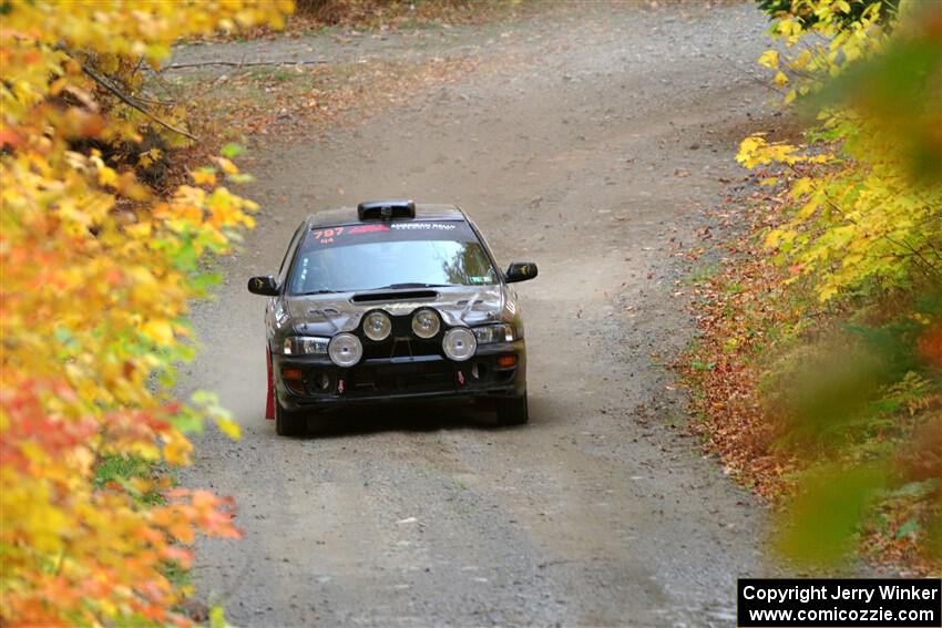 Ryan Pryzbylkowski / Stefan Trajkov Subaru Impreza on SS15, Double Trouble.