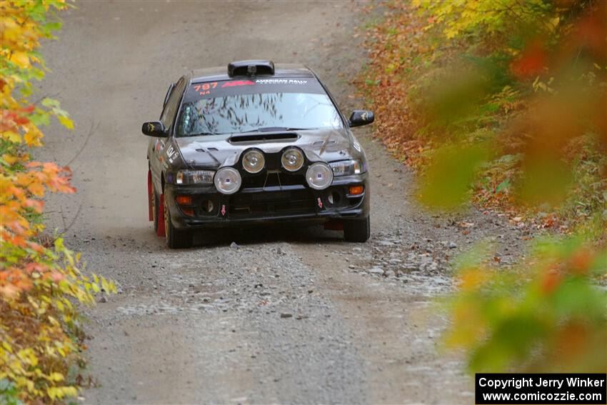 Ryan Pryzbylkowski / Stefan Trajkov Subaru Impreza on SS15, Double Trouble.