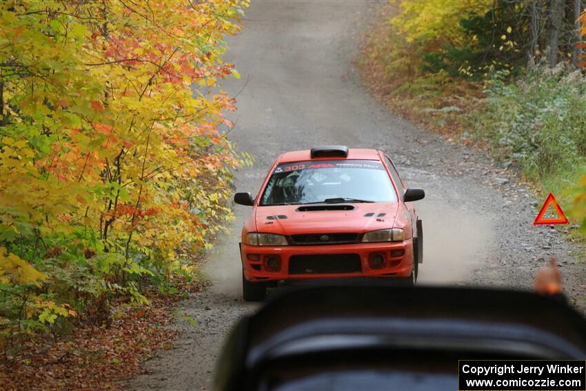 Travis Mattonen / Anikka Nykanen Subaru Impreza on SS15, Double Trouble.