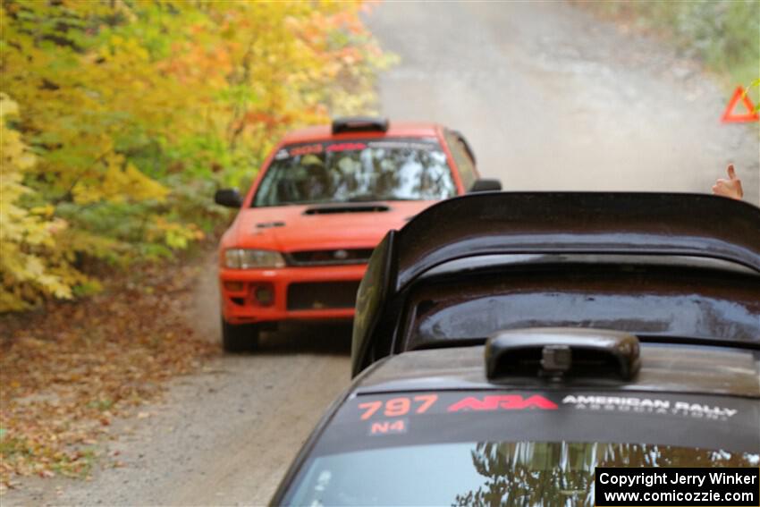 Travis Mattonen / Anikka Nykanen Subaru Impreza on SS15, Double Trouble.