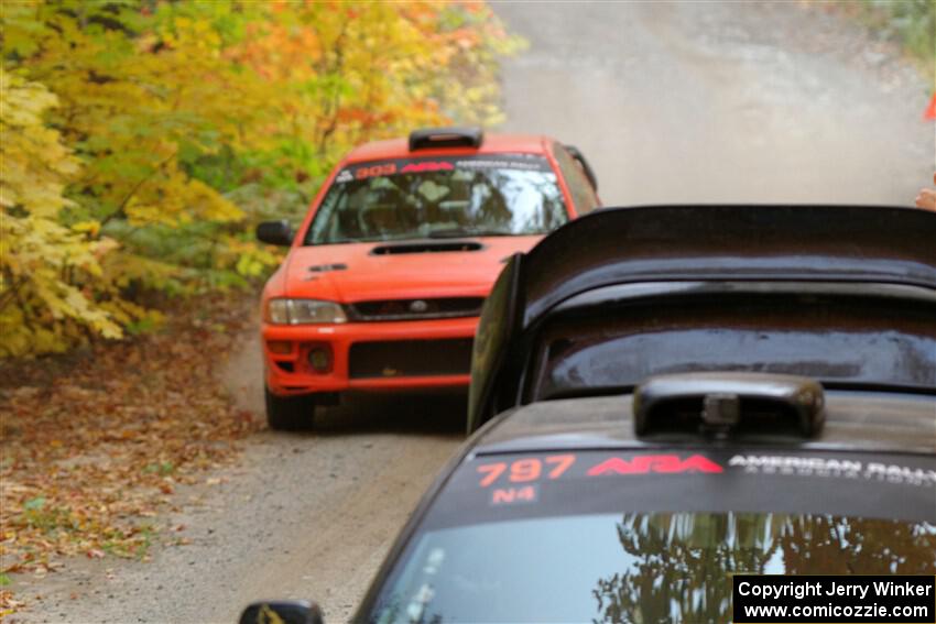 Travis Mattonen / Anikka Nykanen Subaru Impreza on SS15, Double Trouble.