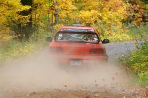 Travis Mattonen / Anikka Nykanen Subaru Impreza on SS15, Double Trouble.