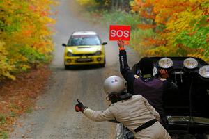 Greg Healey / Cindy Krolikowski Subaru Impeza Outback Sport on SS15, Double Trouble.