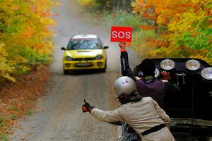 Greg Healey / Cindy Krolikowski Subaru Impeza Outback Sport on SS15, Double Trouble.