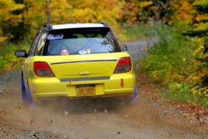 Greg Healey / Cindy Krolikowski Subaru Impeza Outback Sport on SS15, Double Trouble.