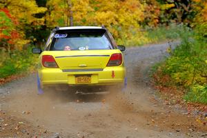 Greg Healey / Cindy Krolikowski Subaru Impeza Outback Sport on SS15, Double Trouble.