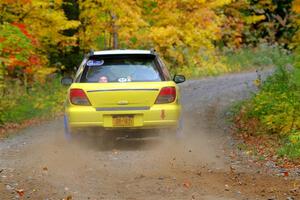 Greg Healey / Cindy Krolikowski Subaru Impeza Outback Sport on SS15, Double Trouble.