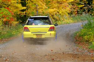 Greg Healey / Cindy Krolikowski Subaru Impeza Outback Sport on SS15, Double Trouble.