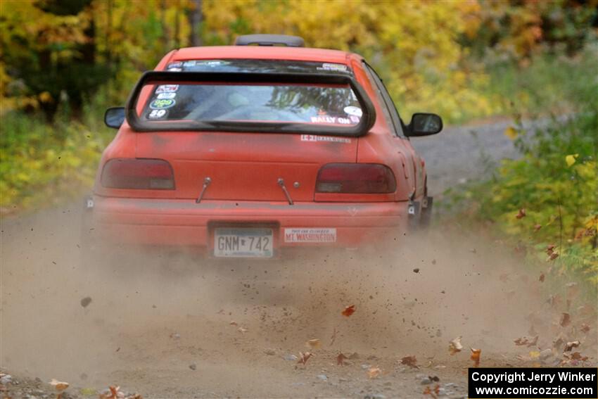 Travis Mattonen / Anikka Nykanen Subaru Impreza on SS15, Double Trouble.