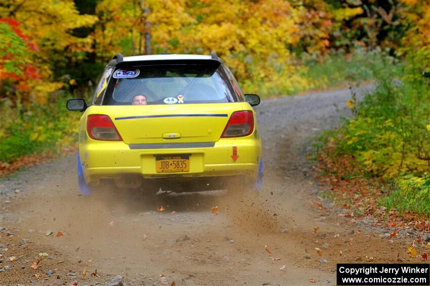 Greg Healey / Cindy Krolikowski Subaru Impeza Outback Sport on SS15, Double Trouble.