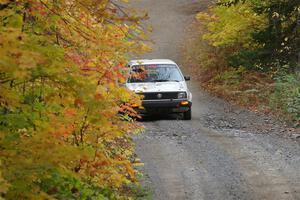 Adam VanDamme / Andrew Herron VW Golf on SS15, Double Trouble.