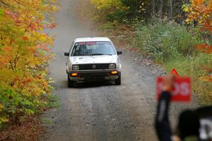 Adam VanDamme / Andrew Herron VW Golf on SS15, Double Trouble.