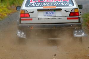 Adam VanDamme / Andrew Herron VW Golf on SS15, Double Trouble.