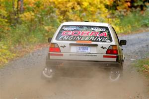 Adam VanDamme / Andrew Herron VW Golf on SS15, Double Trouble.