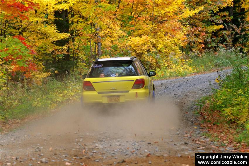 Greg Healey / Cindy Krolikowski Subaru Impeza Outback Sport on SS15, Double Trouble.