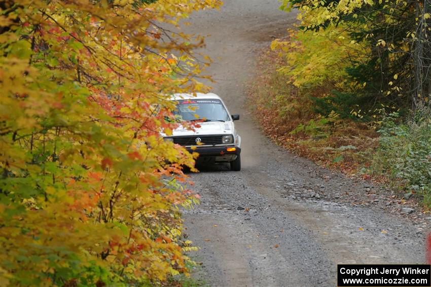 Adam VanDamme / Andrew Herron VW Golf on SS15, Double Trouble.