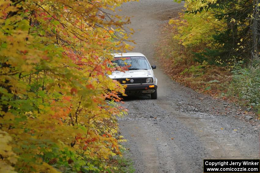 Adam VanDamme / Andrew Herron VW Golf on SS15, Double Trouble.