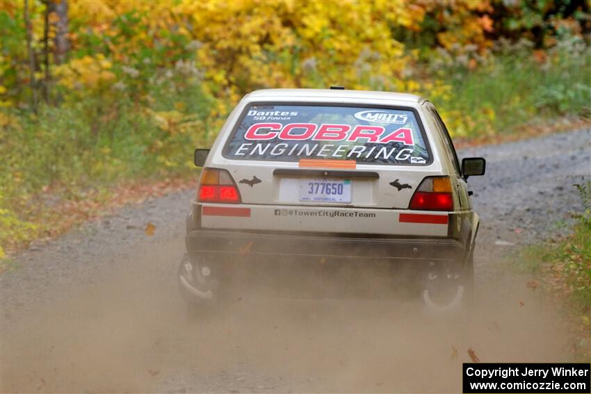 Adam VanDamme / Andrew Herron VW Golf on SS15, Double Trouble.