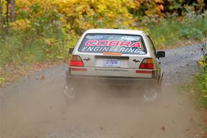 Adam VanDamme / Andrew Herron VW Golf on SS15, Double Trouble.