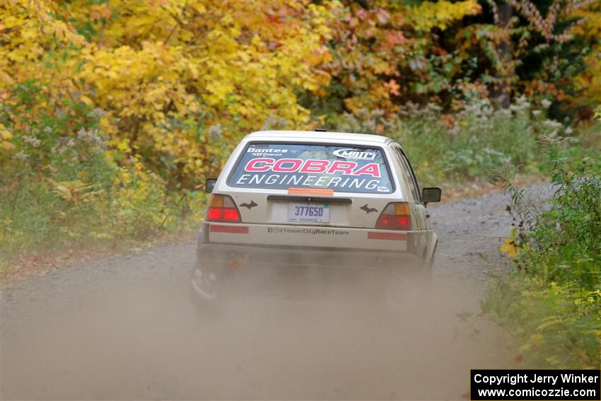 Adam VanDamme / Andrew Herron VW Golf on SS15, Double Trouble.