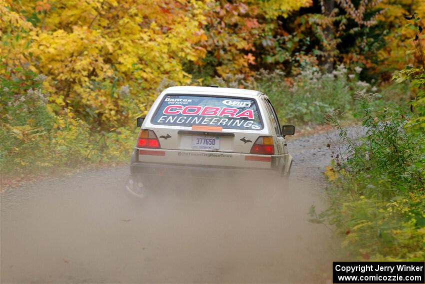 Adam VanDamme / Andrew Herron VW Golf on SS15, Double Trouble.