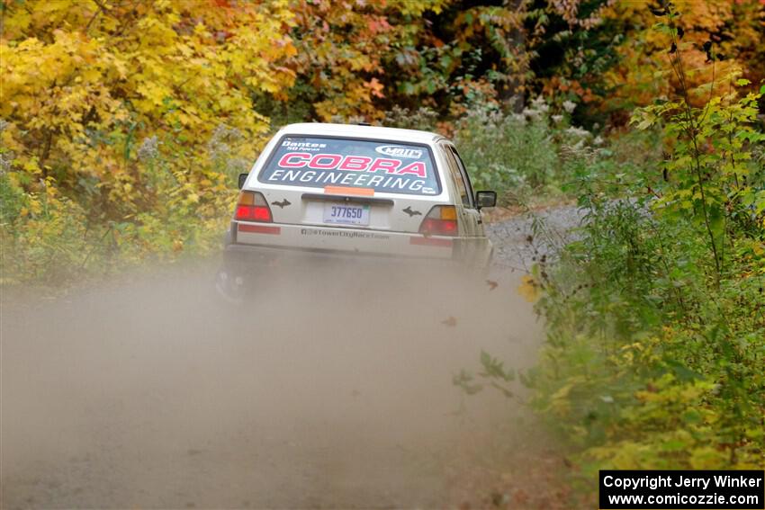 Adam VanDamme / Andrew Herron VW Golf on SS15, Double Trouble.