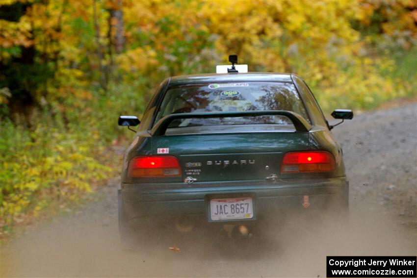 Logan Siegel / Blake Tribby Subaru Impreza on SS15, Double Trouble.