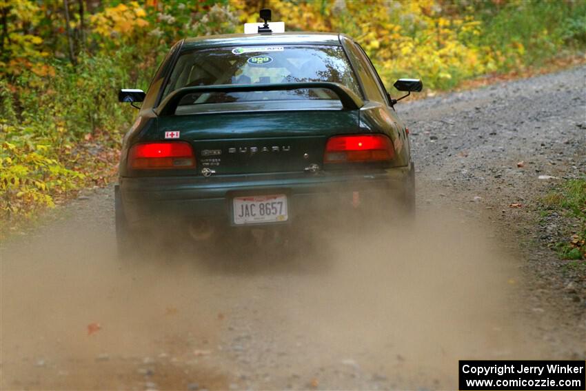 Logan Siegel / Blake Tribby Subaru Impreza on SS15, Double Trouble.