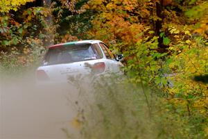 Ivo Draganov / Vladimir Yanev Subaru WRX Wagon on SS15, Double Trouble.