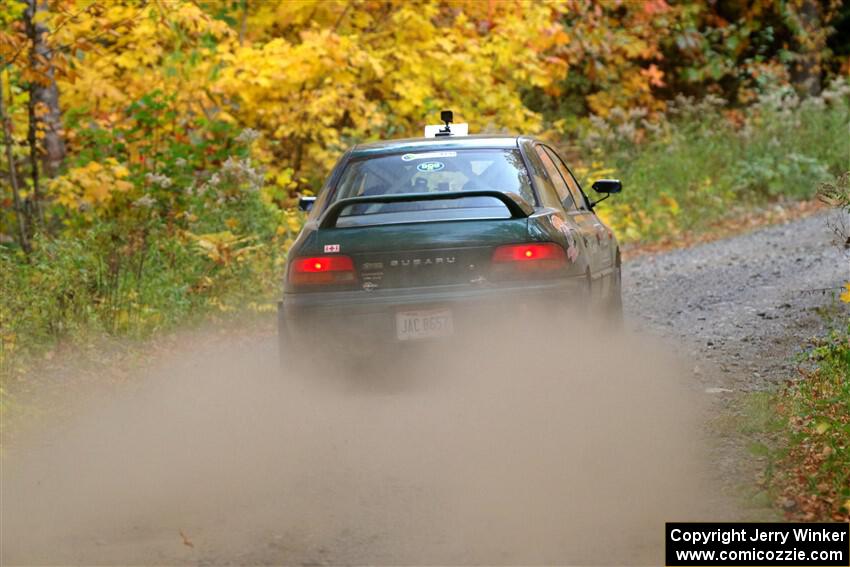 Logan Siegel / Blake Tribby Subaru Impreza on SS15, Double Trouble.