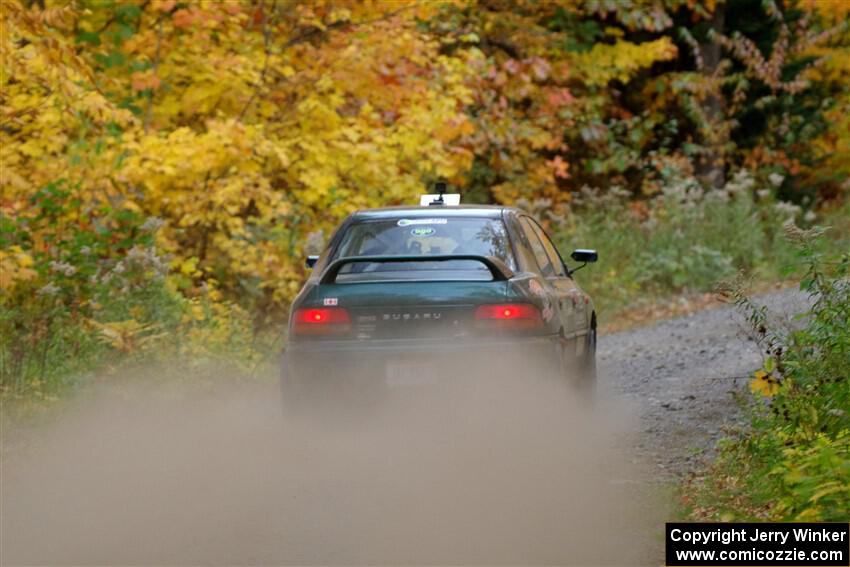 Logan Siegel / Blake Tribby Subaru Impreza on SS15, Double Trouble.