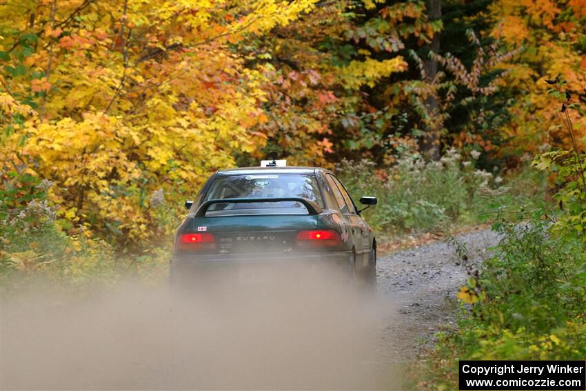 Logan Siegel / Blake Tribby Subaru Impreza on SS15, Double Trouble.