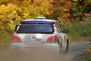 Scott Crouch / Elizabeth Crouch Subaru WRX on SS15, Double Trouble.