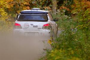 Scott Crouch / Elizabeth Crouch Subaru WRX on SS15, Double Trouble.