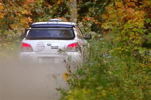 Scott Crouch / Elizabeth Crouch Subaru WRX on SS15, Double Trouble.