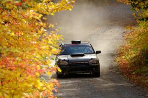 James Pryzbylkowski / Ethan Curtis Subaru WRX on SS15, Double Trouble.