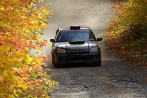 James Pryzbylkowski / Ethan Curtis Subaru WRX on SS15, Double Trouble.