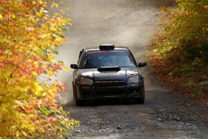 James Pryzbylkowski / Ethan Curtis Subaru WRX on SS15, Double Trouble.