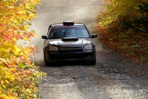 James Pryzbylkowski / Ethan Curtis Subaru WRX on SS15, Double Trouble.