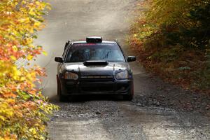 James Pryzbylkowski / Ethan Curtis Subaru WRX on SS15, Double Trouble.