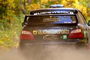 James Pryzbylkowski / Ethan Curtis Subaru WRX on SS15, Double Trouble.