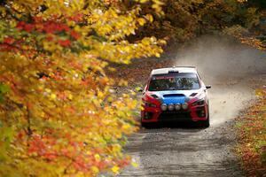 Kevin Kahl / Cray Dumeah Subaru WRX on SS15, Double Trouble.