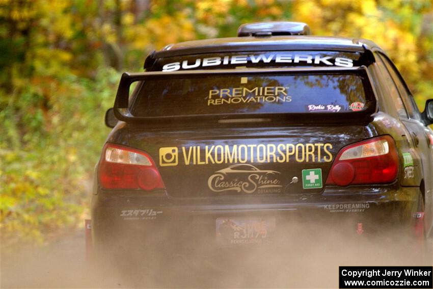 James Pryzbylkowski / Ethan Curtis Subaru WRX on SS15, Double Trouble.