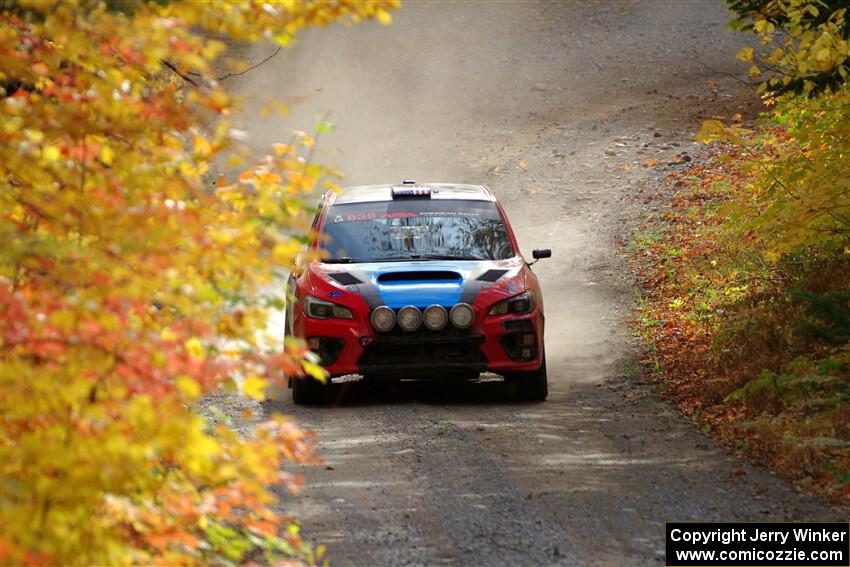 Kevin Kahl / Cray Dumeah Subaru WRX on SS15, Double Trouble.