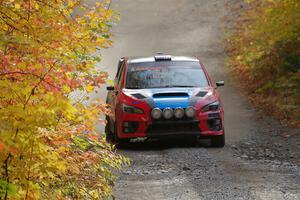 Kevin Kahl / Cray Dumeah Subaru WRX on SS15, Double Trouble.