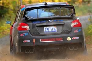 Kevin Kahl / Cray Dumeah Subaru WRX on SS15, Double Trouble.