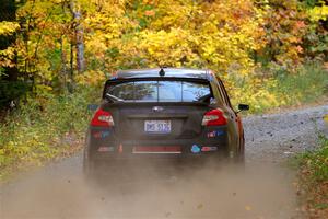 Kevin Kahl / Cray Dumeah Subaru WRX on SS15, Double Trouble.