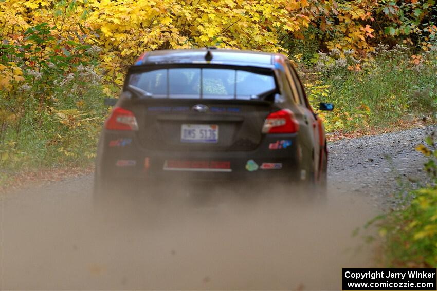 Kevin Kahl / Cray Dumeah Subaru WRX on SS15, Double Trouble.